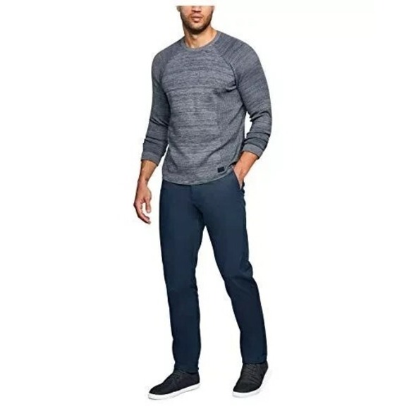 Under Armour Other - Under Armour UA Men's Showdown Chino Tapered Golf Pants Academy Blue Size 34x36